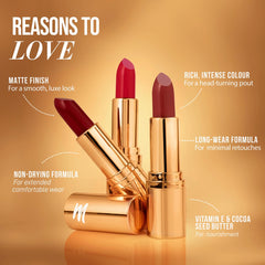 MyGlamm - Treasure IT Suede Matte Lipstick 4.2g Shade No. 05 First Crush