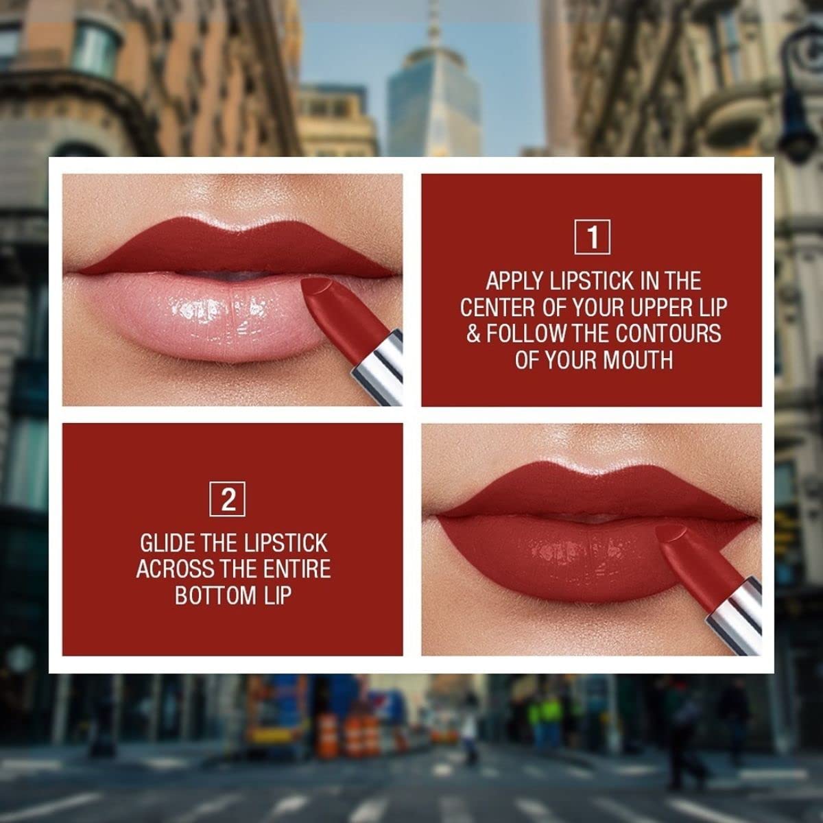 Maybelline - New York Color Sensational Creamy Matte Lipstick, 677 Noho Amber 3.9g