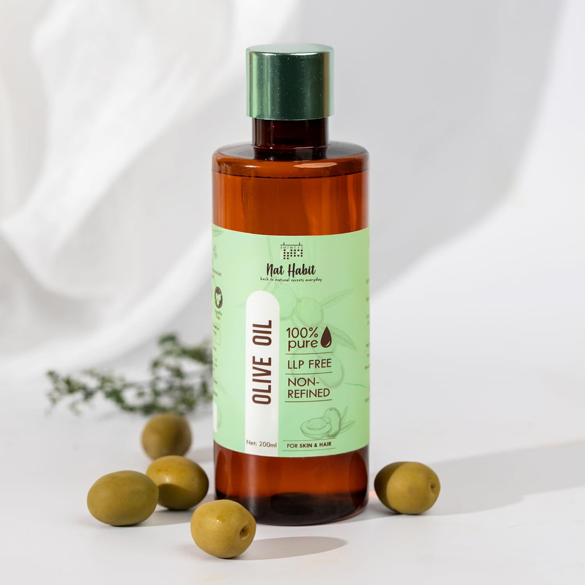 Nat Habit - Pure Olive Oil 200ml