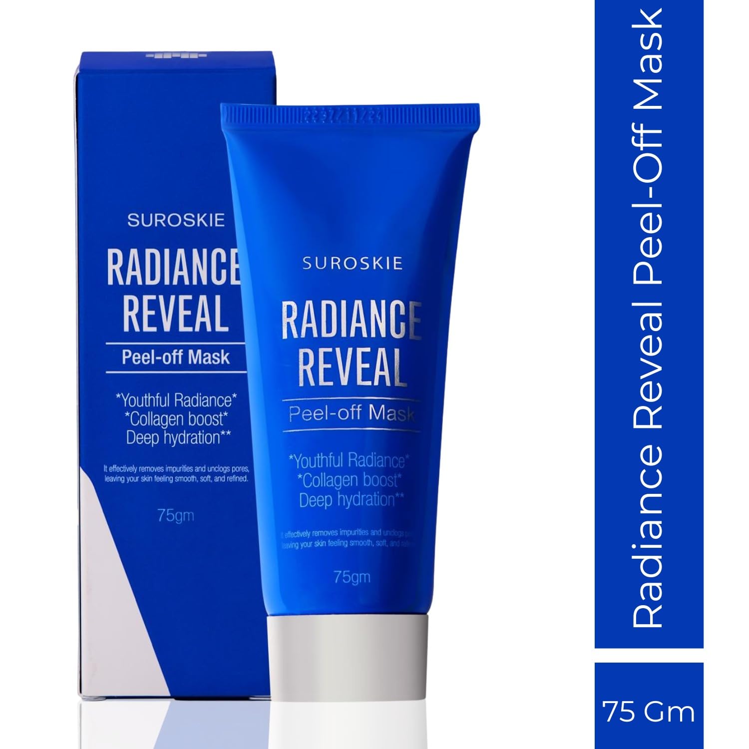 Suroskie - Radiance Reveal Peel-Off Mask | Unveil a radiant, youthful complexion with our Radiance Reveal Peel-Off Mask | 75g
