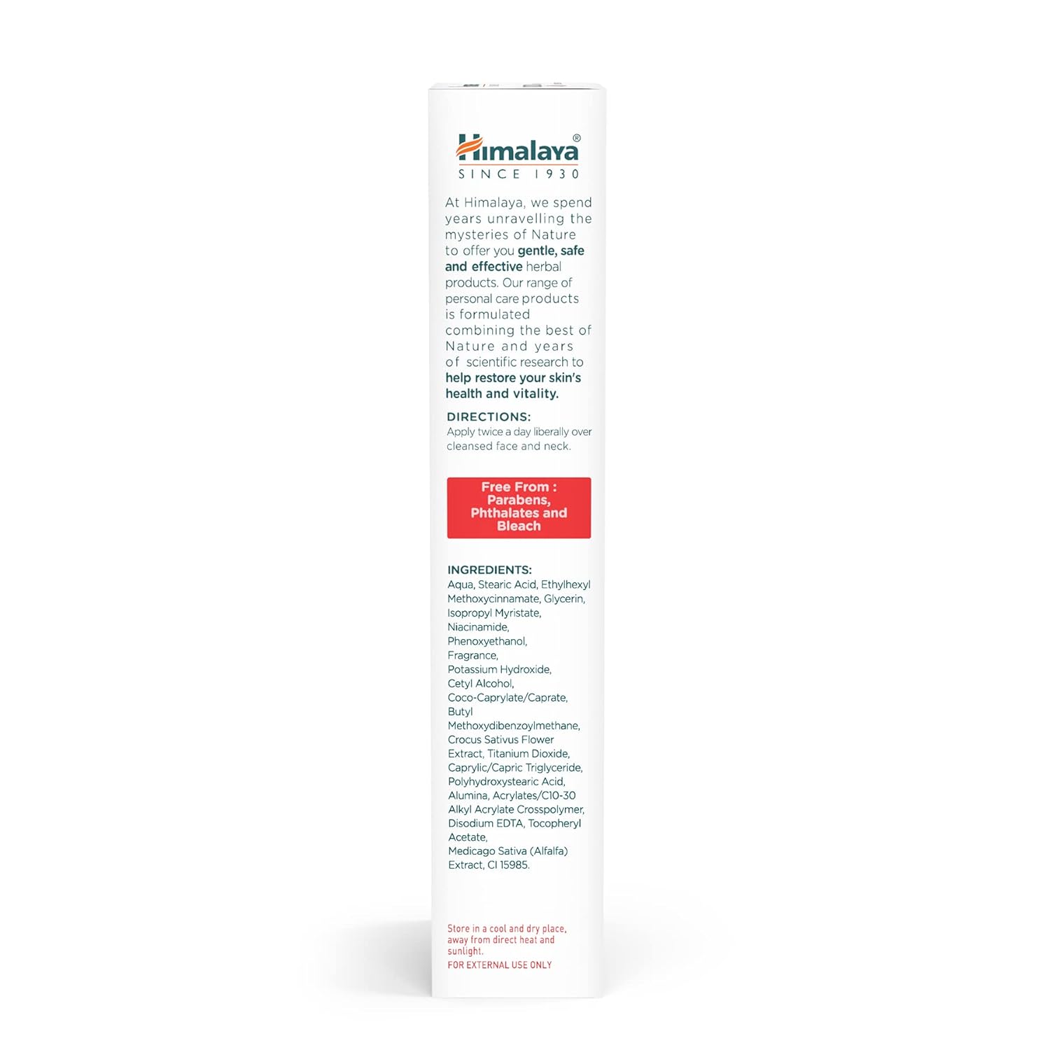 Himalaya - Natural Glow Kesar Face Cream 50g
