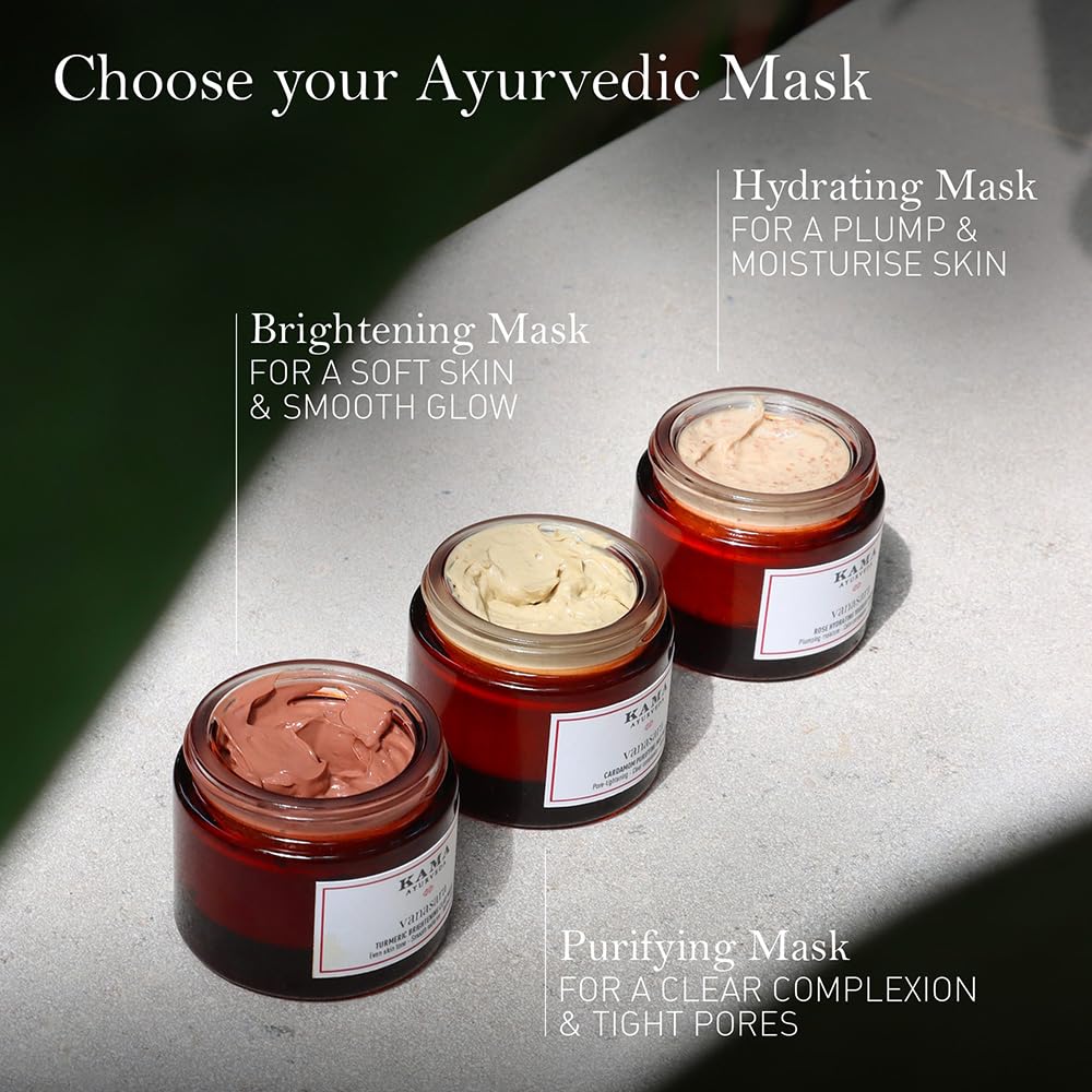 Kama Ayurveda - Vanasara Turmeric Brightening Clay Mask 5ml
