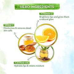 Mamaearth - Vitamin C Tinted 100% Natural Lip Balm with Vitamin C & Honey 2g
