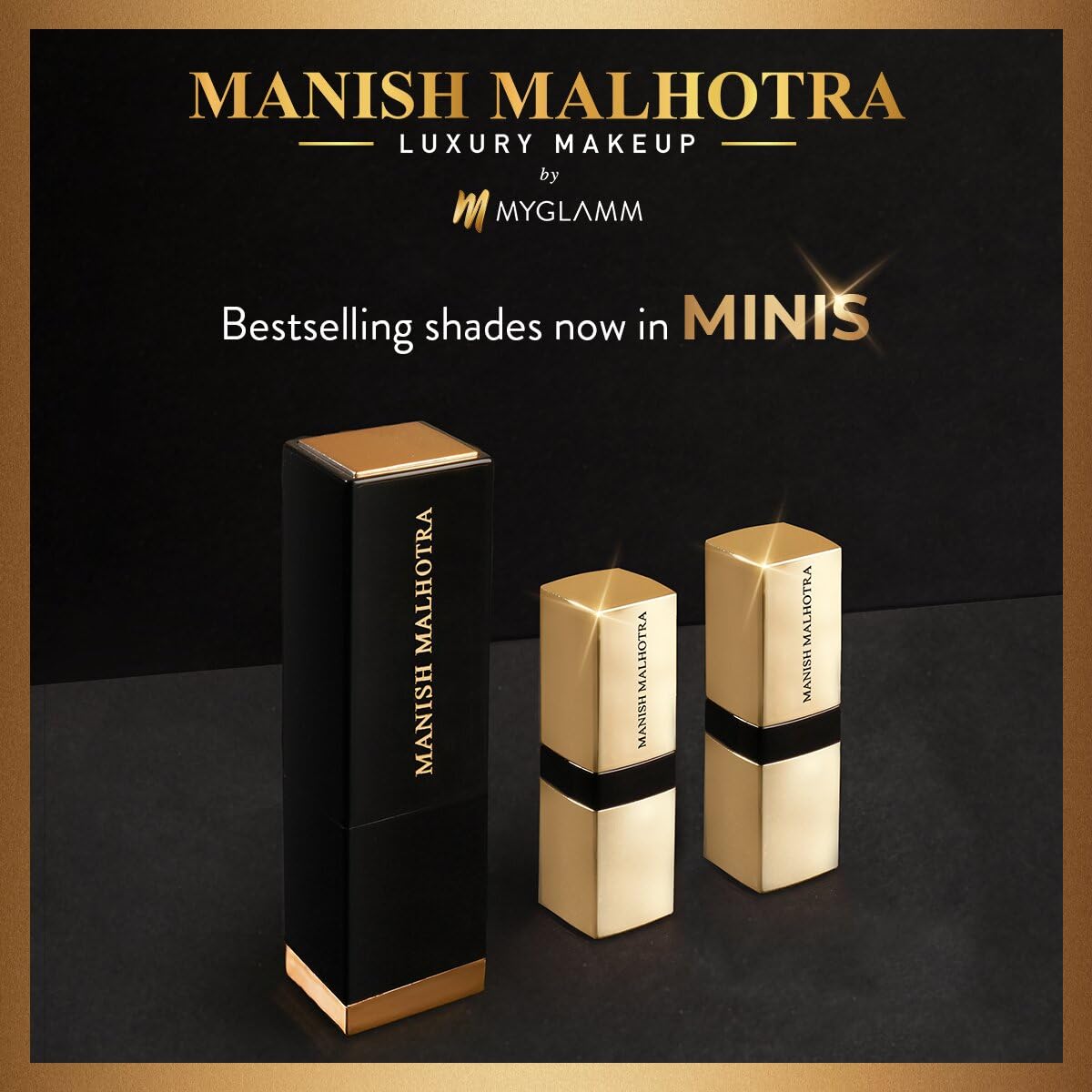 MyGlamm - Manish Malhotra Fiesta Hi Shine Mini Lipstick Set