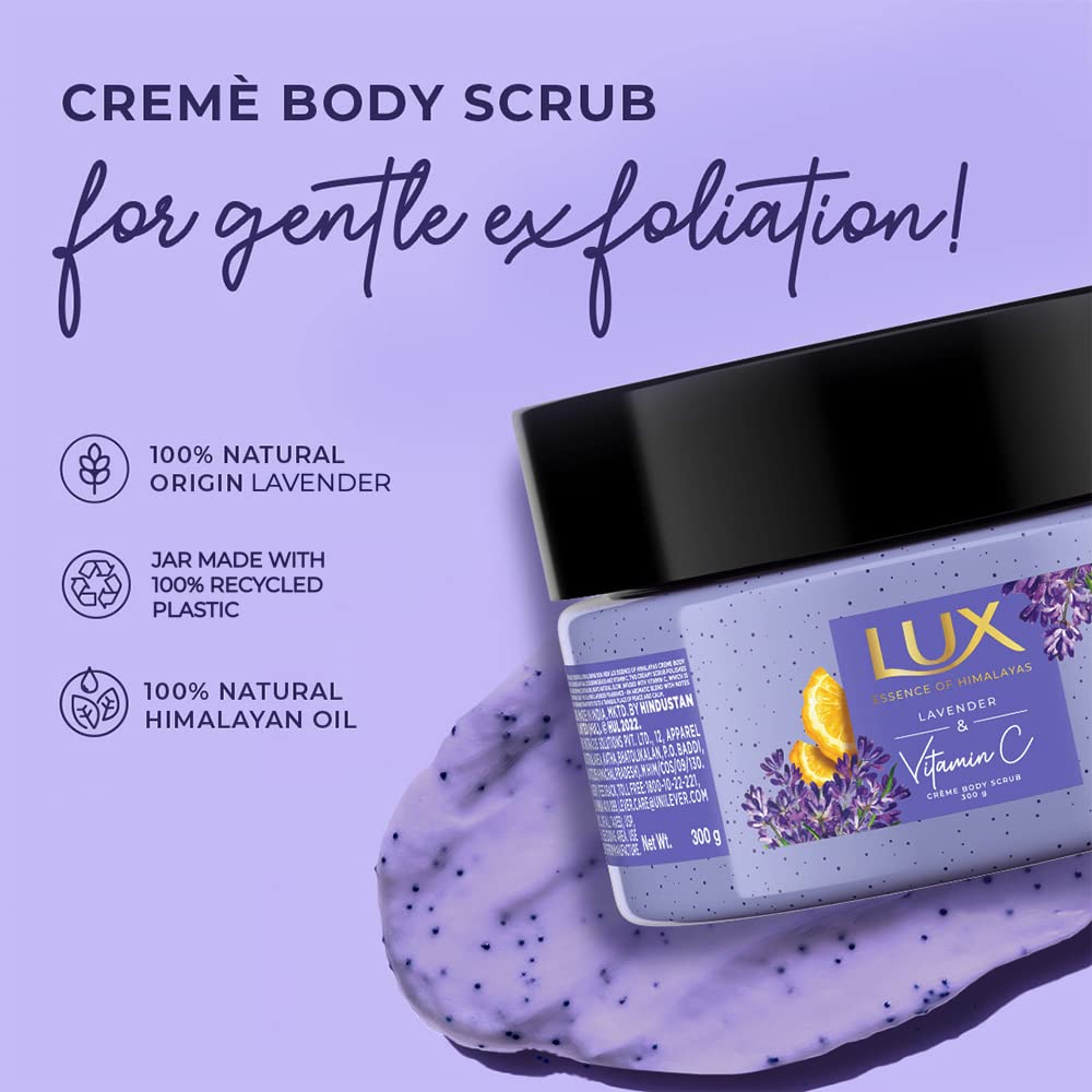 Lux - Essence Of Himalayas Lavender & Vitamin C Body Scrub 300 g