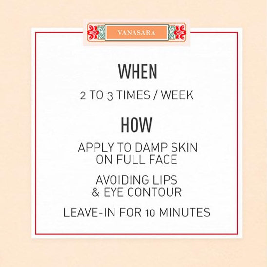 Kama Ayurveda - Vanasara Turmeric Brightening Clay Mask 5ml