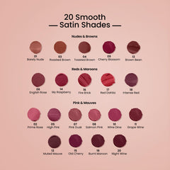 Swiss Beauty - Satin Comfort Lipstick Shade No. 14 My Raspberry