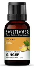SoulFlower - Ginger Essential Oil for Sore Muscles 10ml