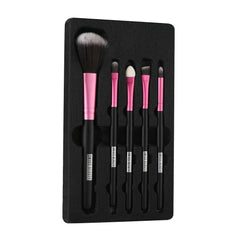 Swiss Beauty - Makeup Brush Set of 5 Pink Shade No. 2