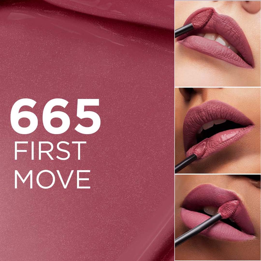 L'Oreal Paris - Infallible Matte Resistance Liquid Lipstick - 665 First Move 5g