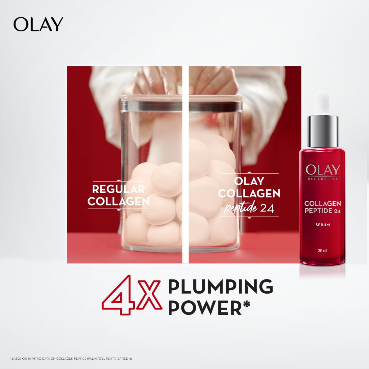 Olay Face Serum: Regenerist Collagen Peptide 24 Serum 30ml