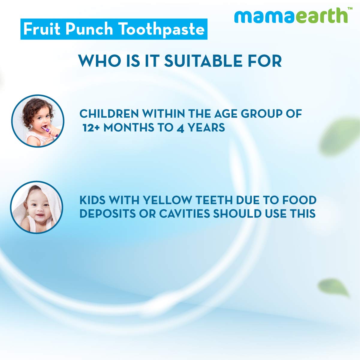 Mamaearth Fruit Punch Toothpaste 50g