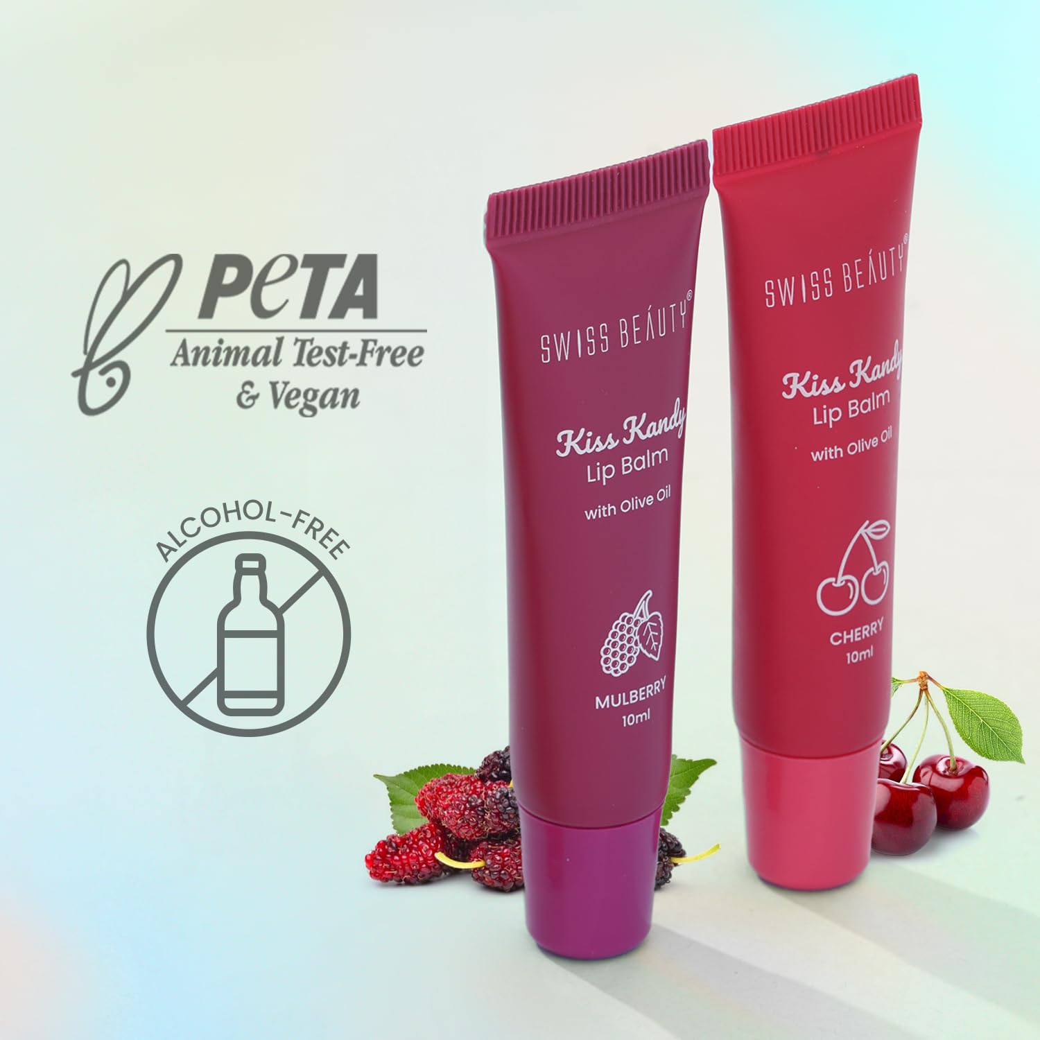 Swiss Beauty Kiss Kandy Lip Balm Shade 01 Peach