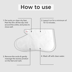 O3+ D-Tan Pedi Bright Feet Mask Socks 40g