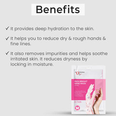O3+ D-Tan Pedi Bright Hand Mask Gloves 40g