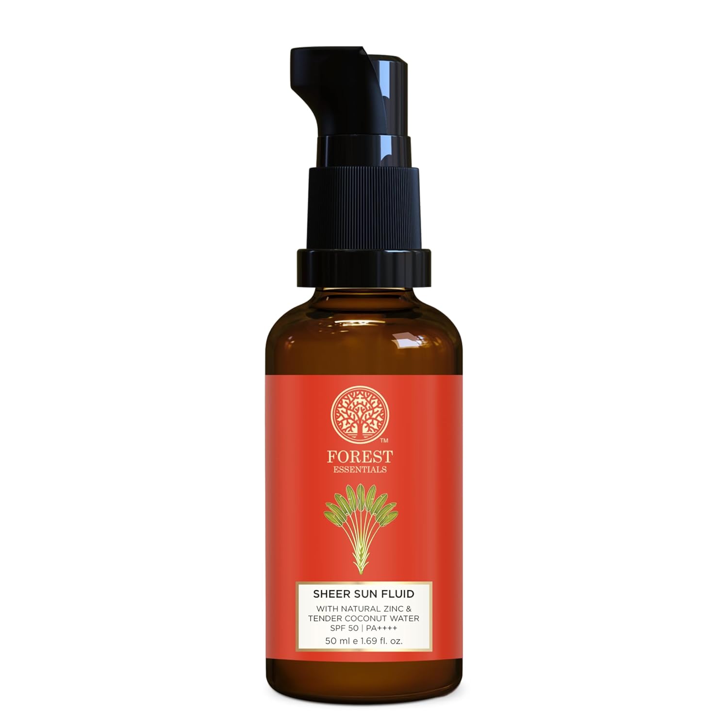 Forest Essentials - Sheer Sun Fluid With SPF 50 | PA++++ 50ml