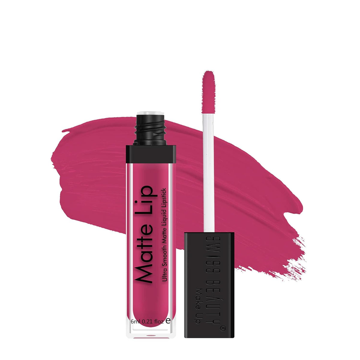 Swiss Beauty - Matte Lip Liquid Lipstick Shade No. 30 Fuchsia Pink