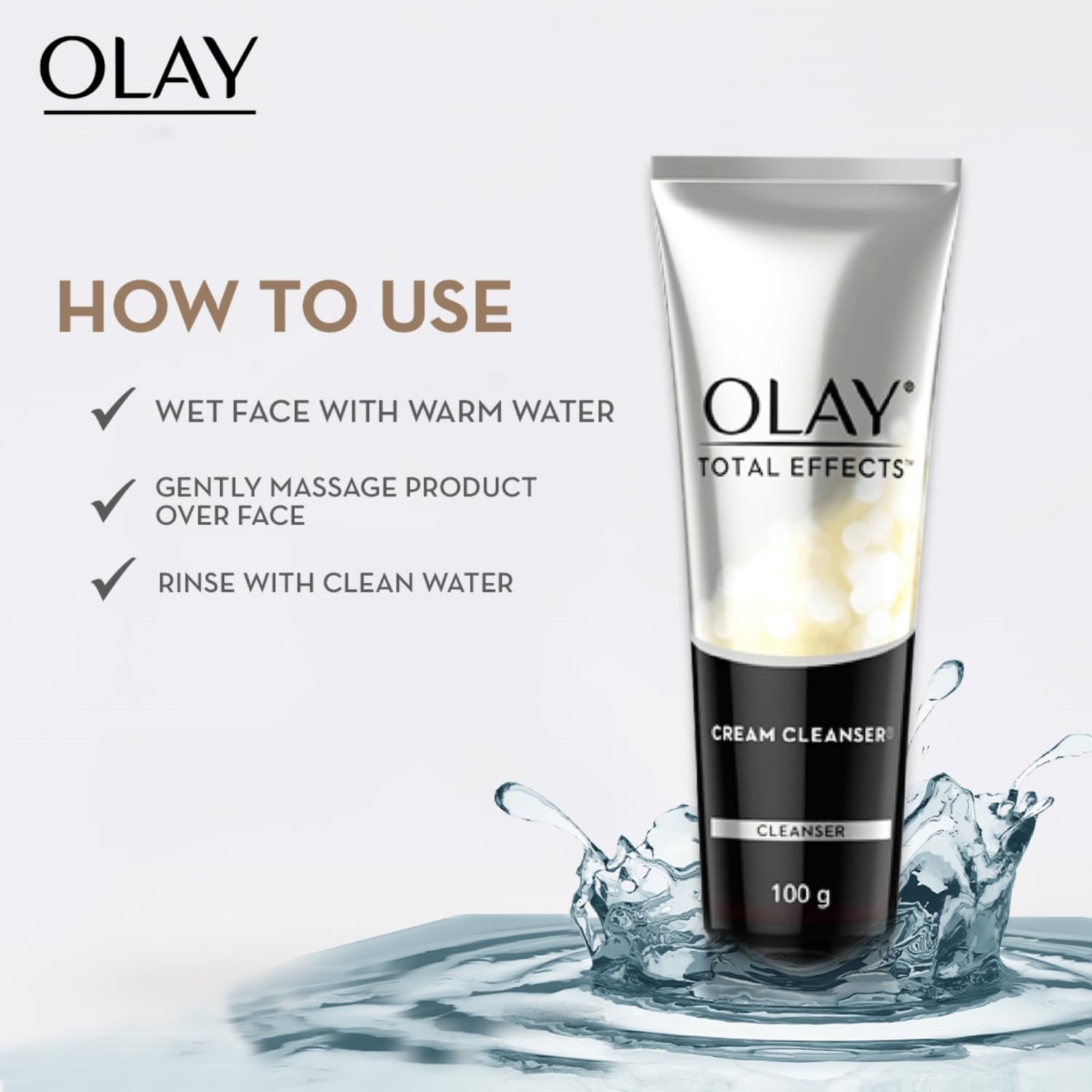 Olay Total Effects 7 In One Foaming Cleanser Cleanse 100g
