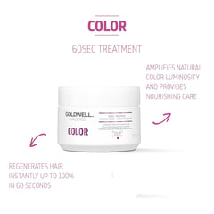 Goldwell Dualsenses - Color Brilliance Shampoo & Conditioner & 60Sec Treatment Bundle