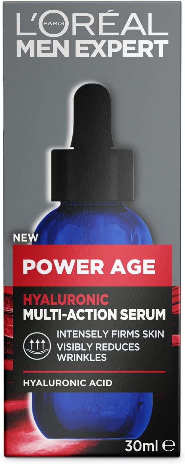 L’Oréal Men Expert - Power Age, Anti-Ageing Multi-Action Face Serum 30ml