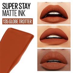Maybelline - New York Super Stay Matte Ink Liquid Lipstick - Globe Trotter 135 5g