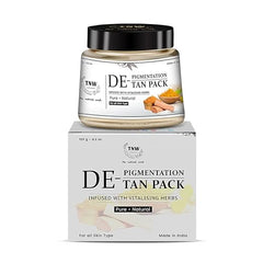 TNW - The Natural Wash De-Tan & D-Pigmentation Face Pack to Remove Dark Spots and Tanning 120g