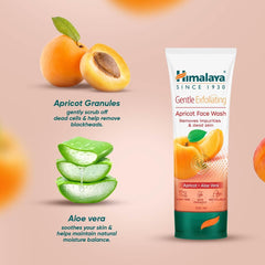 Himalaya - Gentle Exfoliating Apricot Face Wash 100ml