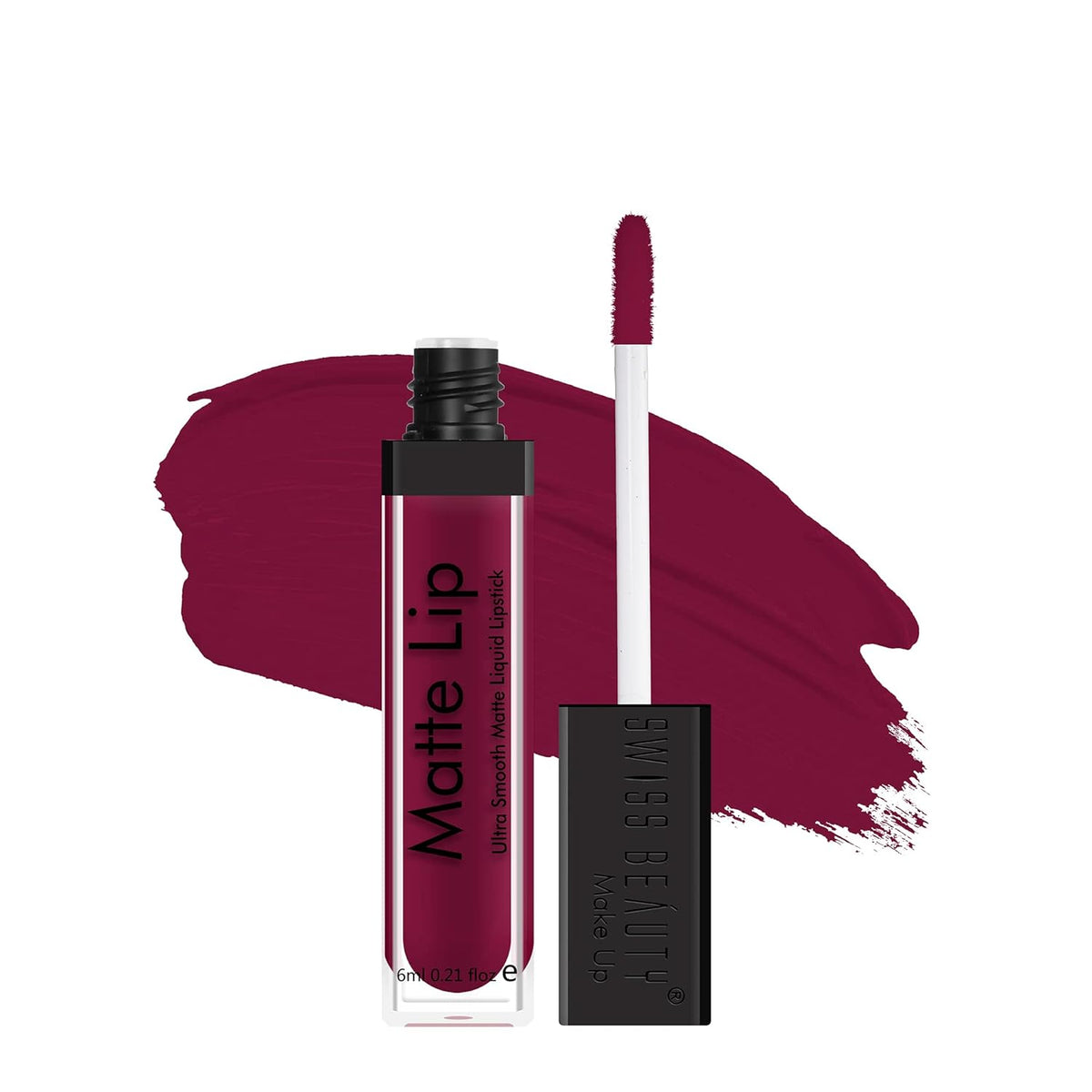 Swiss Beauty - Matte Lip Liquid Lipstick Shade No. 33 Wine