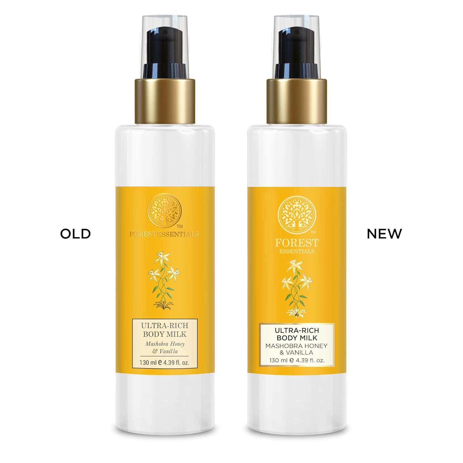 Forest Essentials - Mashobra Honey & Vanilla Ultra Rich Body Milk 130ml