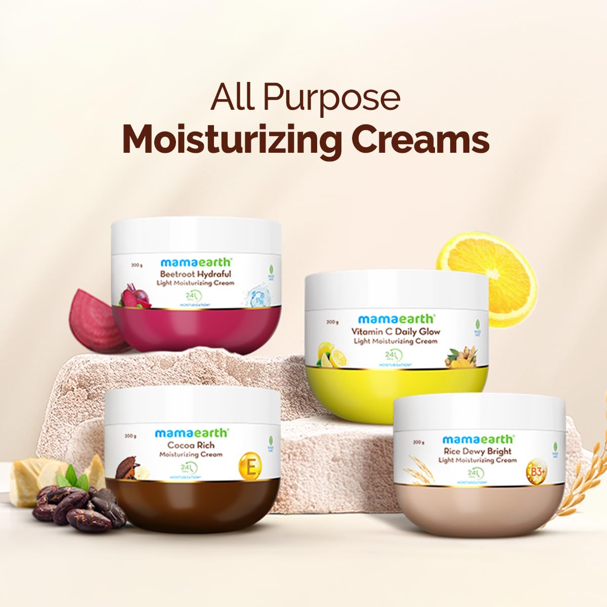 Mamaearth - Cocoa Rich Moisturizing Cream 200g