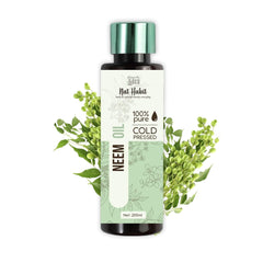 Nat Habit - 100% Pure Cold Pressed Neem Hair & Skin Oil 200ml
