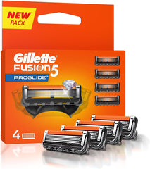 Gillette - Fusion Proglide Manual Shaving Razor Blades for men pack of 4