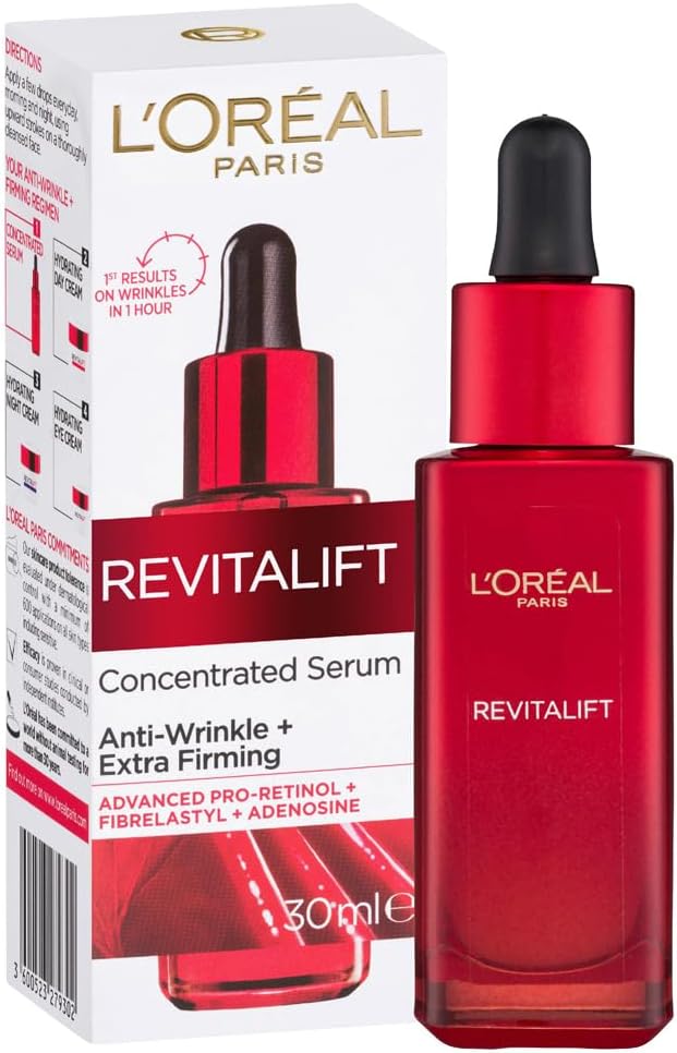 L'Oreal Paris - Face Serum, Smoothing & Firming, Revitalift, 30 ml