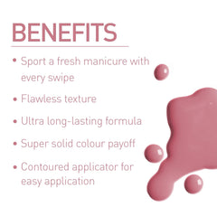 MyGlamm - LIT Long Lasting Nail Enamel 7ml - Crushin