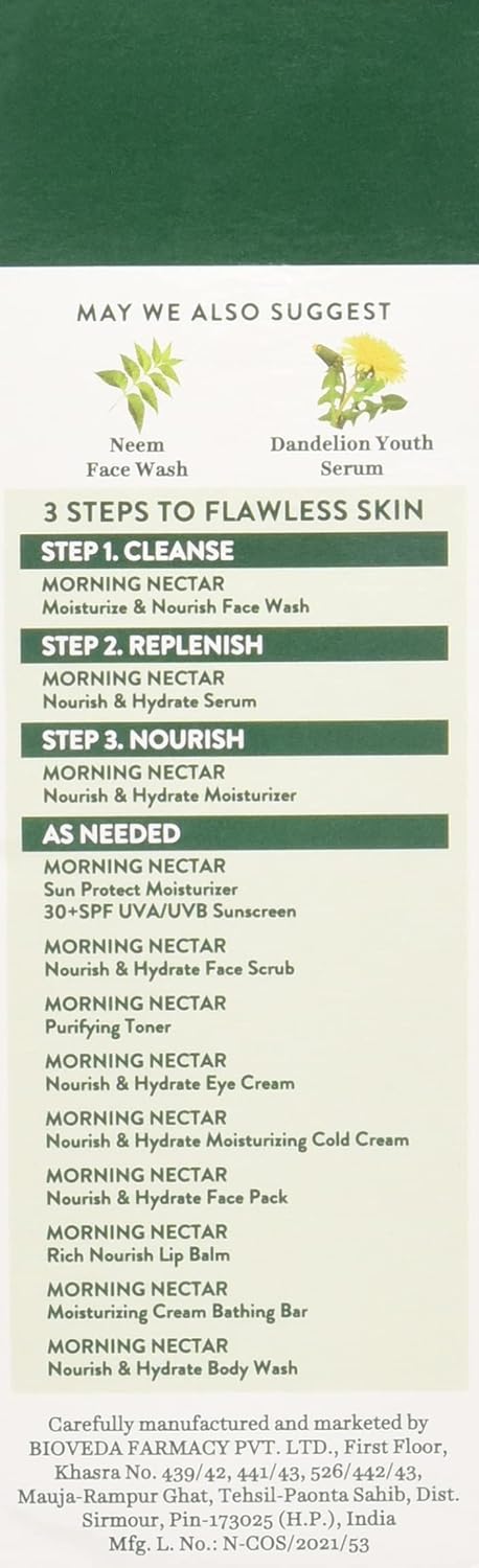 Biotique - Morning Nectar Visibly Flawless Pore Tightening & Purifying Toner 120ml