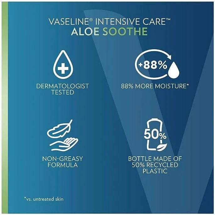 Vaseline Intensive Care Aloe Soothe Body Lotion 750ml