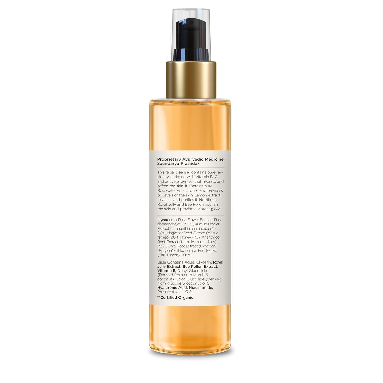Forest Essentials - Delicate Facial Cleanser Mashobra Honey, Lemon & Rosewater 130ml