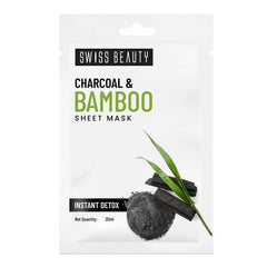 Swiss Beauty - Sheet Mask Shade No. 06 Charcoal & Bamboo