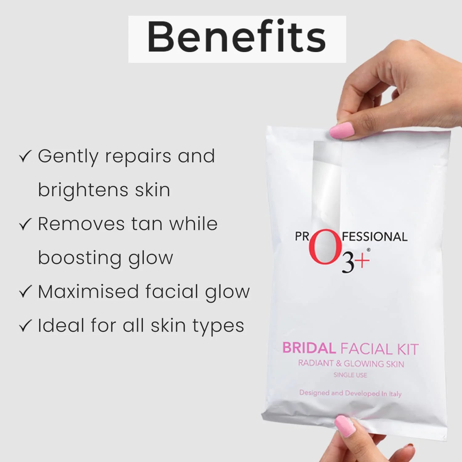 O3+ Professional Radiant & Glowing Skin Bridal Facial Kit