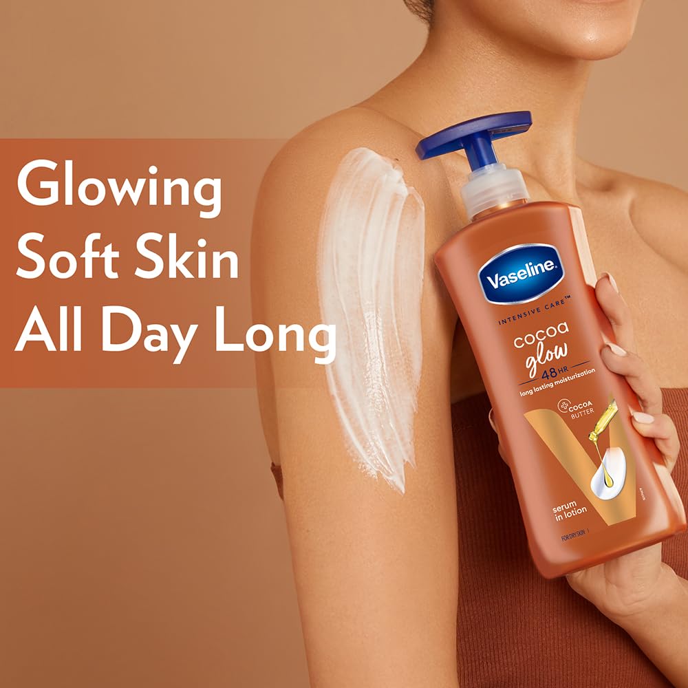 Vaseline Cocoa Glow Body Lotion 600 ml