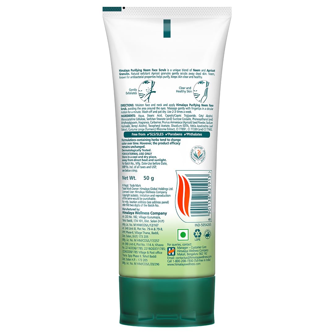 Himalaya - Purifying Neem Face Scrub 50g
