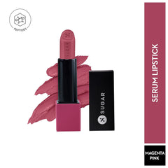 Sugar - Glide Peptide Serum Lipstick with Vitamin E |1 Swipe Full Coverage - 05 Parisian Pink 4.2g