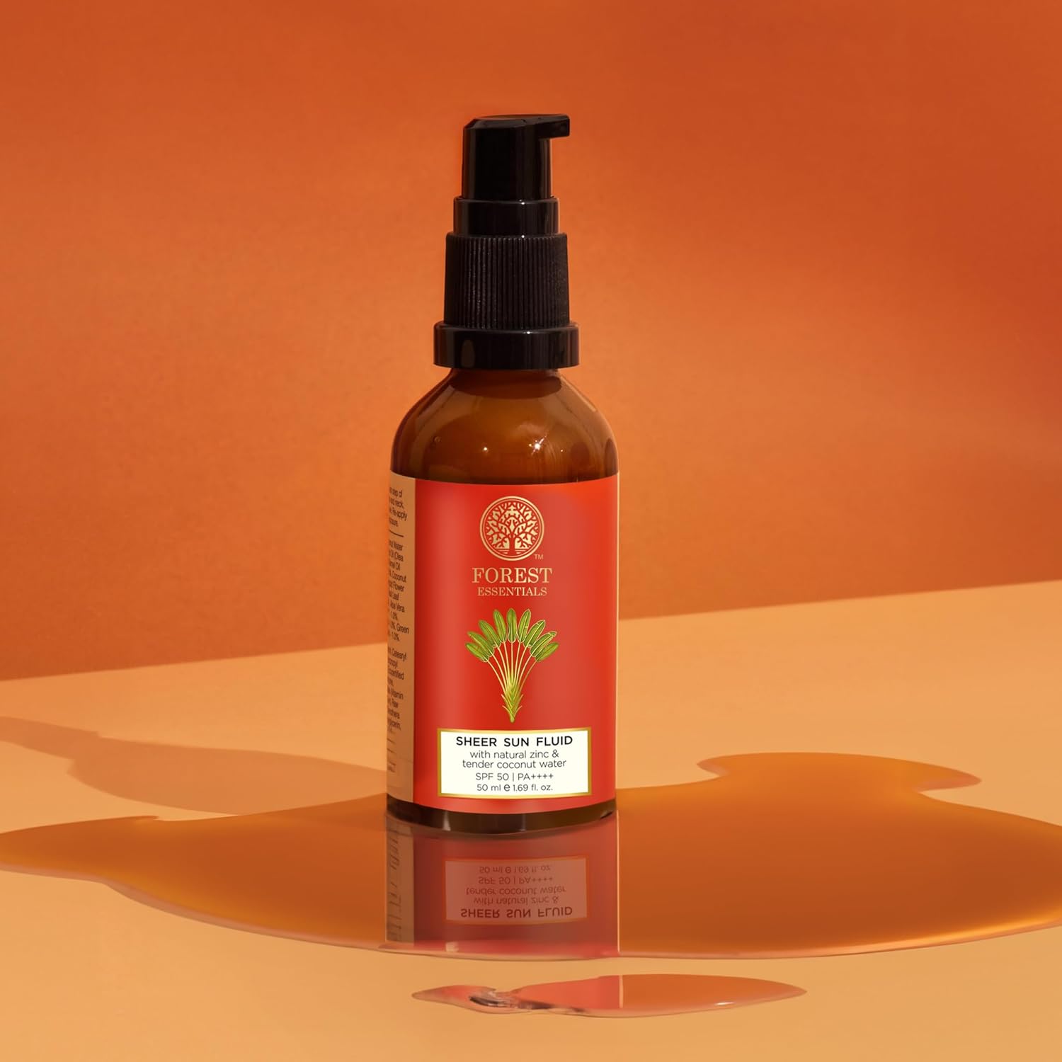 Forest Essentials - Sheer Sun Fluid With SPF 50 | PA++++ 50ml