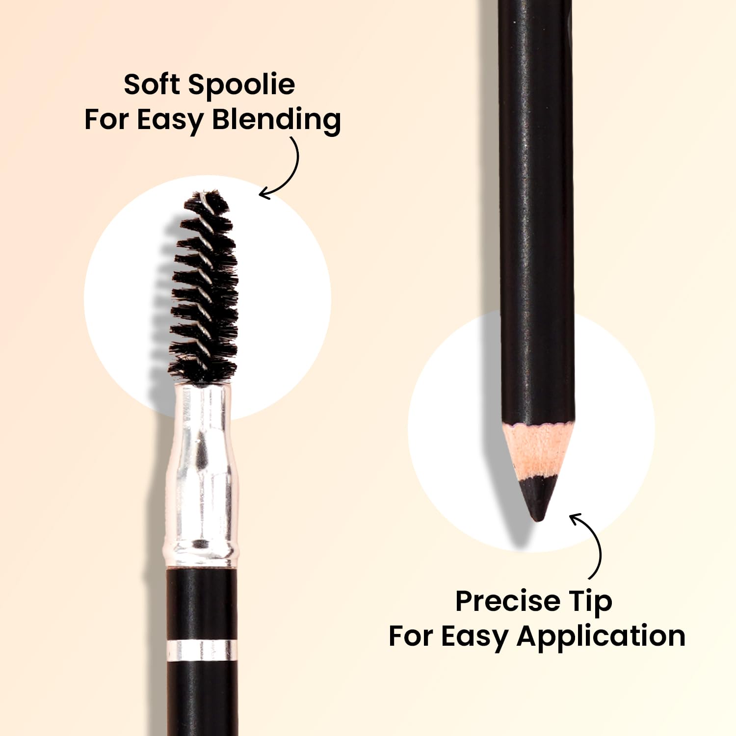 Swiss Beauty - Brow Definer Pencil Black Shade No. 4