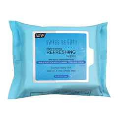 Swiss Beauty Refreshing Wipes – Night Calming with Natural Chamomile Extract