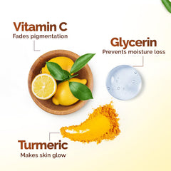 Mamaearth - Vitamin C Daily Glow Light Moisturizing Cream with Turmeric & Vitamin C for Skin Brightening 50g