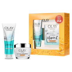 Olay Vitamin C Kit Glow Cream 50g with Cleanser 100g