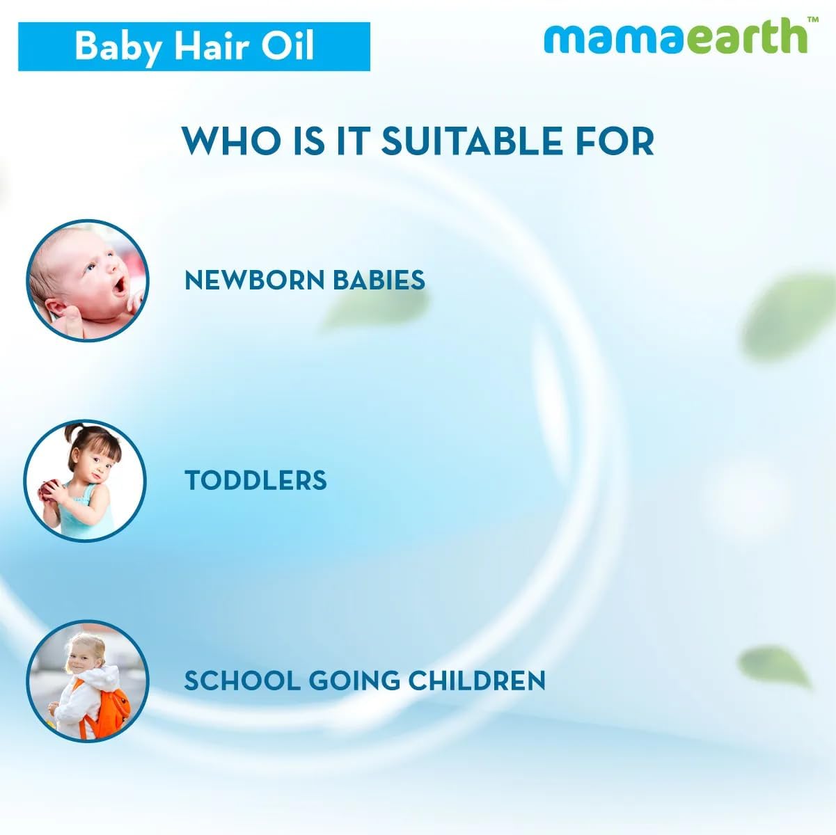 Mamaearth - Milky soft Nourishing Baby Hair Oil with Almond and Avocado 100ml