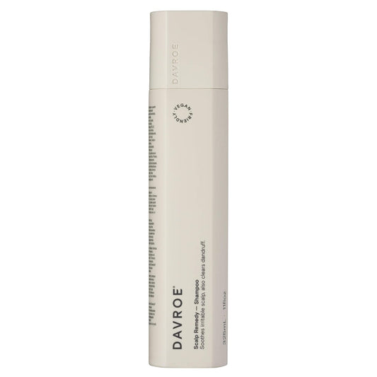 Davroe anti-dandruff scalp remedy bottle, cream, front label view