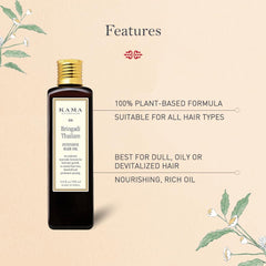 Kama Ayurveda - Unisex Bringadi Thailam Intensive Hair Treatment Oil 50ml